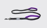 Double handle reflective leash
Purple