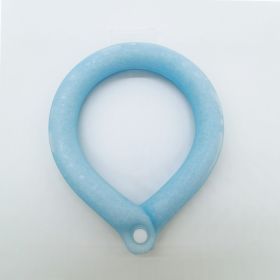 Pet Cooling Halter Bio-based Phase Change Material (Option: Blue-M)